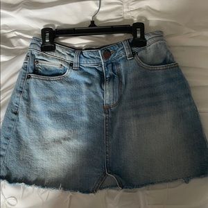 Jean skirt